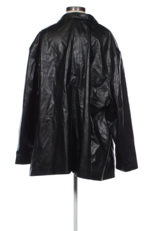 Γυναικείο δερμάτινο μπουφάν H&M Divided, Μέγεθος 3XL, Χρώμα Μαύρο, Τιμή 19,99 €