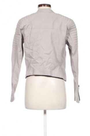 Дамско кожено яке H&M Divided, Размер L, Цвят Сив, Цена 38,99 лв.