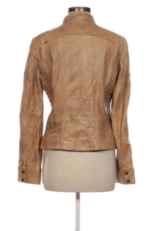 Γυναικείο δερμάτινο μπουφάν Jilani Collection, Μέγεθος L, Χρώμα  Μπέζ, Τιμή 102,99 €