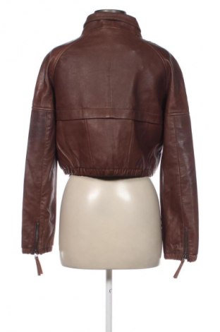 Damen Lederjacke Mango, Größe L, Farbe Braun, Preis € 41,94