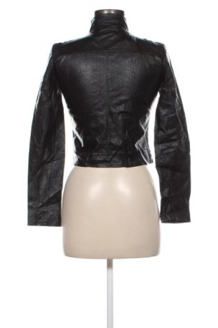 Γυναικείο δερμάτινο μπουφάν NEW COLLECTION, Μέγεθος S, Χρώμα Μαύρο, Τιμή 39,99 €