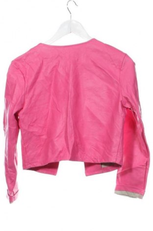 Γυναικείο δερμάτινο μπουφάν NEW COLLECTION, Μέγεθος XS, Χρώμα Ρόζ , Τιμή 39,99 €