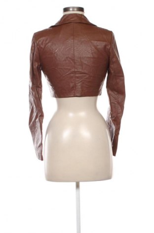 Damska kurtka skórzana NEW COLLECTION, Rozmiar S, Kolor Brązowy, Cena 203,99 zł