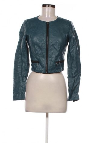 Damen Lederjacke NEW COLLECTION, Größe M, Farbe Blau, Preis 42,99 €