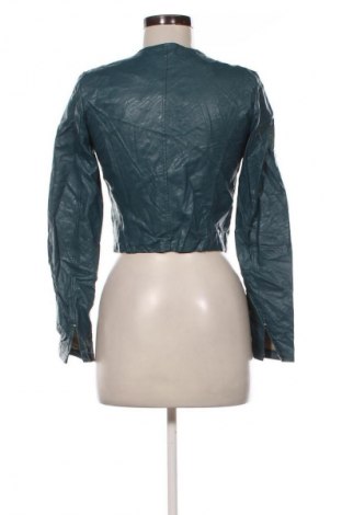 Damen Lederjacke NEW COLLECTION, Größe M, Farbe Blau, Preis 42,99 €