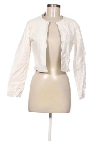 Damska kurtka skórzana NEW COLLECTION, Rozmiar L, Kolor ecru, Cena 203,99 zł