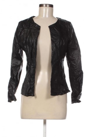 Γυναικείο δερμάτινο μπουφάν NEW COLLECTION, Μέγεθος M, Χρώμα Μαύρο, Τιμή 16,99 €