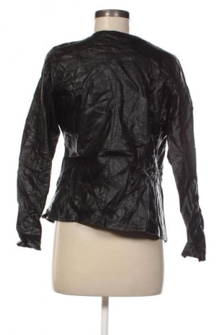 Γυναικείο δερμάτινο μπουφάν NEW COLLECTION, Μέγεθος M, Χρώμα Μαύρο, Τιμή 16,99 €