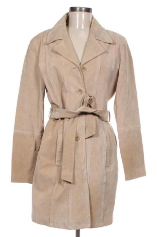 Damen Lederjacke Snap Shot, Größe M, Farbe Beige, Preis € 42,99