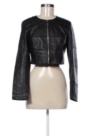 Geacă de piele pentru femei Unbranded, Mărime S, Culoare Negru, Preț 196,99 Lei