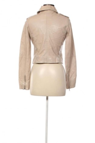 Geacă de piele pentru femei Unbranded, Mărime M, Culoare Gri, Preț 196,99 Lei