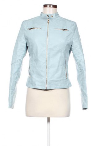 Damen Lederjacke Unbranded, Größe M, Farbe Blau, Preis € 16,99