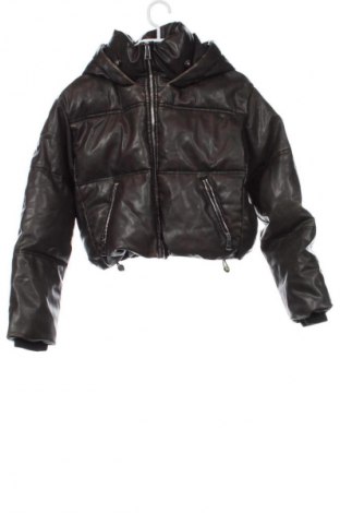Γυναικείο δερμάτινο μπουφάν Zara, Μέγεθος XS, Χρώμα Πράσινο, Τιμή 26,99 €
