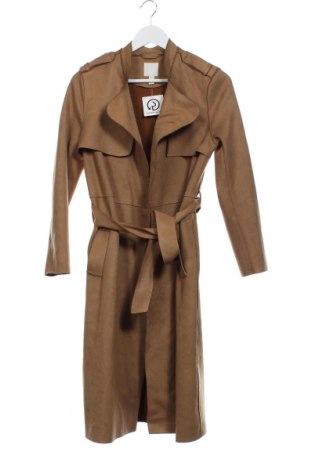 Dámský kabát  H&M, Velikost XS, Barva Hnědá, Cena  1 395,00 Kč