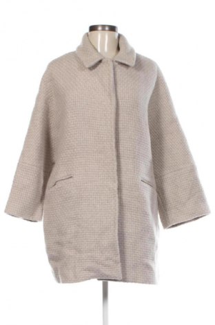 Damenmantel Massimo Dutti, Größe L, Farbe Beige, Preis 82,99 €