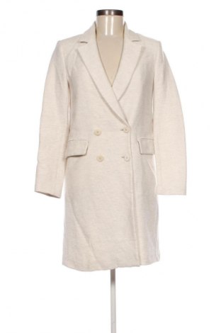 Dámsky kabát  Zara, Veľkosť S, Farba Kremová, Cena  27,95 €