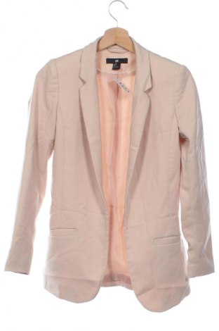 Sacou de femei H&M, Mărime XS, Culoare Bej, Preț 163,99 Lei