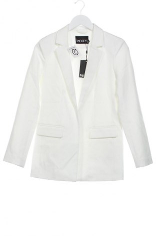 Damen Blazer Pieces, Größe XS, Farbe Weiß, Preis € 55,99