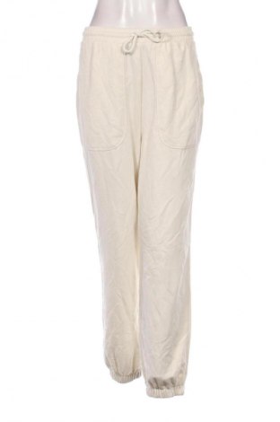 Pantaloni trening de femei NA-KD, Mărime M, Culoare Ecru, Preț 115,99 Lei