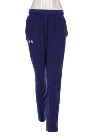Pantaloni trening de femei Under Armour, Mărime M, Culoare Albastru, Preț 139,99 Lei