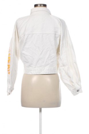 Kurtka damska Bershka, Rozmiar S, Kolor Biały, Cena 127,99 zł