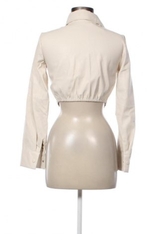 Kurtka damska Bershka, Rozmiar S, Kolor ecru, Cena 66,99 zł