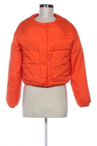 Geacă de femei Pull&Bear, Mărime S, Culoare Portocaliu, Preț 163,99 Lei