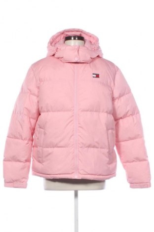 Γυναικείο μπουφάν Tommy Jeans, Μέγεθος M, Χρώμα Ρόζ , Τιμή 269,99 €