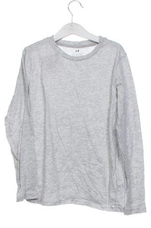 Kinder Shirt H&M, Größe 8-9y/ 134-140 cm, Farbe Grau, Preis 3,99 €