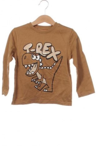 Kinder Shirt H&M, Größe 2-3y/ 98-104 cm, Farbe Braun, Preis € 3,99