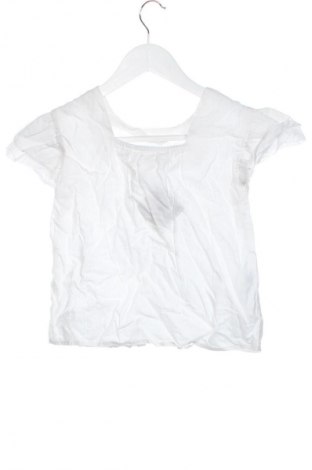 Kinder Shirt Mango, Größe 7-8y/ 128-134 cm, Farbe Weiß, Preis 7,00 €