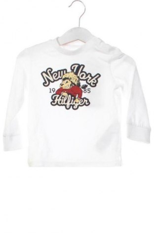 Детска блуза Tommy Hilfiger, Размер 9-12m/ 74-80 см, Цвят Бял, Цена 39,99 лв.