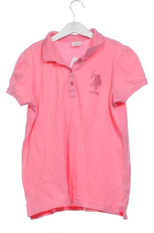 Παιδικό μπλουζάκι U.S. Polo Assn., Μέγεθος 10-11y/ 146-152 εκ., Χρώμα Ρόζ , Τιμή 8,99 €
