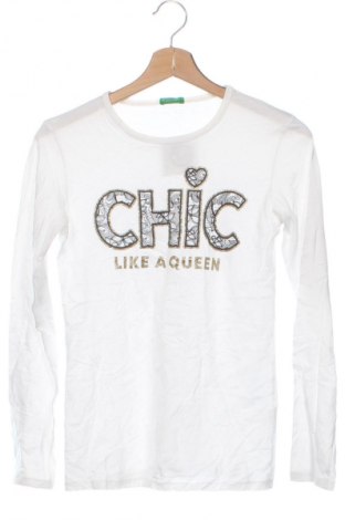 Kinder Shirt United Colors Of Benetton, Größe 14-15y/ 168-170 cm, Farbe Weiß, Preis € 6,99