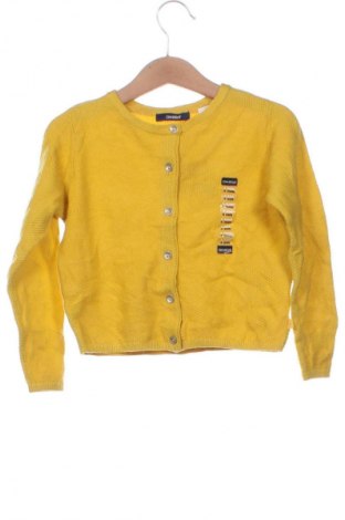Pulover cu nasturi pentru copii Okaidi, Mărime 2-3y/ 98-104 cm, Culoare Galben, Preț 95,99 Lei
