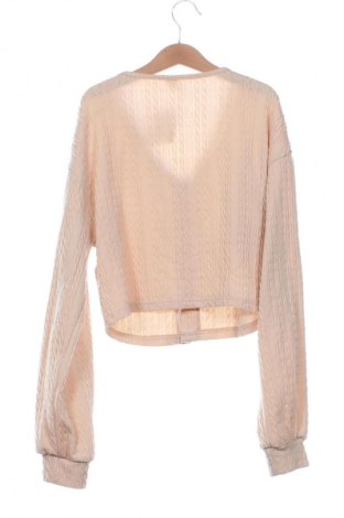 Kinder Strickjacke SHEIN, Größe 12-13y/ 158-164 cm, Farbe Beige, Preis € 11,99