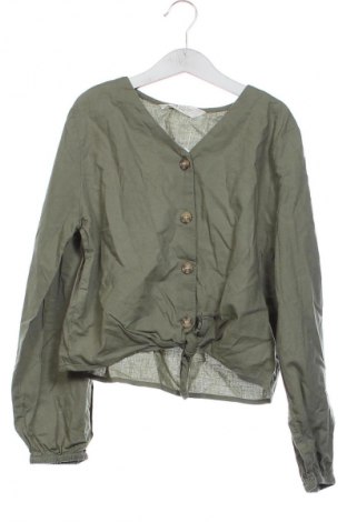Gyerek ing H&M, Méret 11-12y / 152-158 cm, Szín Zöld, Ár 1 659 Ft