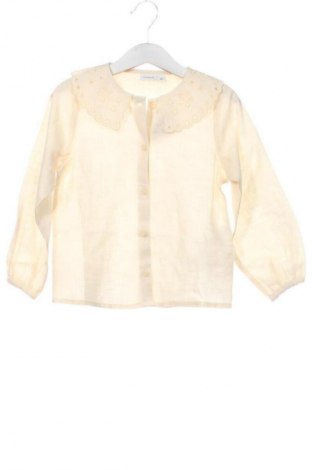 Детска риза Name It, Размер 2-3y/ 98-104 см, Цвят Екрю, Цена 40,99 лв.