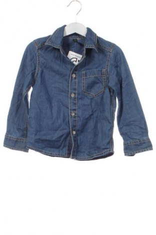 Cămașă pentru copii United Colors Of Benetton, Mărime 3-4y/ 104-110 cm, Culoare Albastru, Preț 31,99 Lei