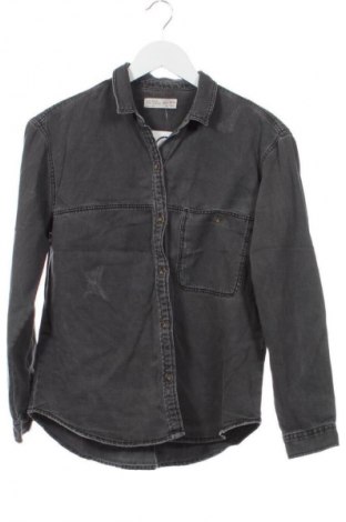 Kinderhemd Zara, Größe 12-13y/ 158-164 cm, Farbe Grau, Preis 8,98 €