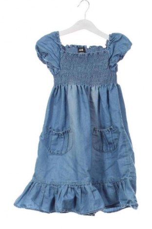 Kinderkleid H&M, Größe 6-7y/ 122-128 cm, Farbe Blau, Preis 9,99 €