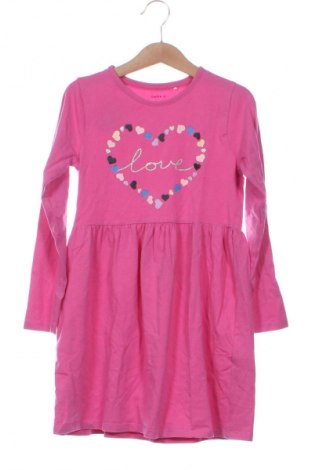 Rochie pentru copii Name It, Mărime 5-6y/ 116-122 cm, Culoare Roz, Preț 36,99 Lei