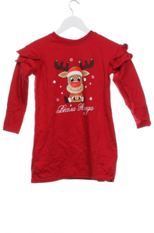 Παιδικό φόρεμα Unbranded, Μέγεθος 7-8y/ 128-134 εκ., Χρώμα Κόκκινο, Τιμή 12,28 €