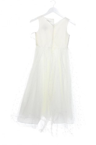 Детска рокля Une Hautre Couture, Размер 10-11y/ 146-152 см, Цвят Бял, Цена 73,99 лв.