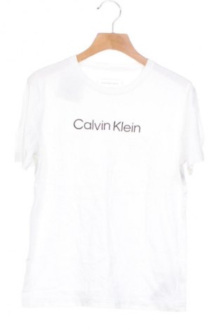 Παιδικό μπλουζάκι Calvin Klein, Μέγεθος 9-10y/ 140-146 εκ., Χρώμα Λευκό, Τιμή 12,99 €