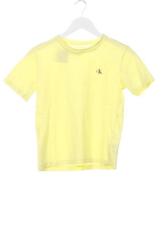 Dětské tričko  Calvin Klein Jeans, Velikost 10-11y/ 146-152 cm, Barva Žlutá, Cena  739,00 Kč
