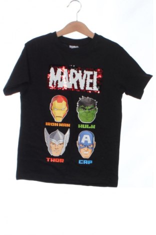 Детска тениска Marvel, Размер 6-7y/ 122-128 см, Цвят Черен, Цена 15,99 лв.