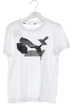 Dziecięcy T-shirt PUMA, Rozmiar 8-9y/ 134-140 cm, Kolor Biały, Cena 57,66 zł