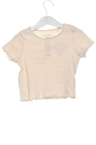 Kinder T-Shirt Reserved, Größe 18-24m/ 86-98 cm, Farbe Ecru, Preis € 3,99