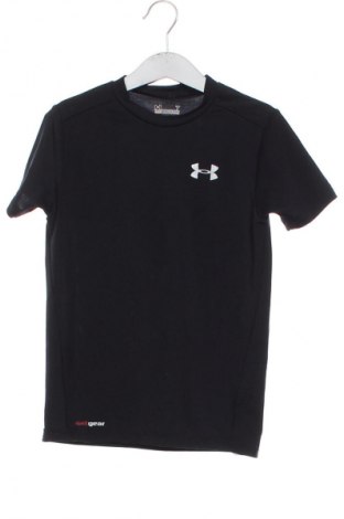 Kinder T-Shirt Under Armour, Größe 6-7y/ 122-128 cm, Farbe Schwarz, Preis 12,79 €